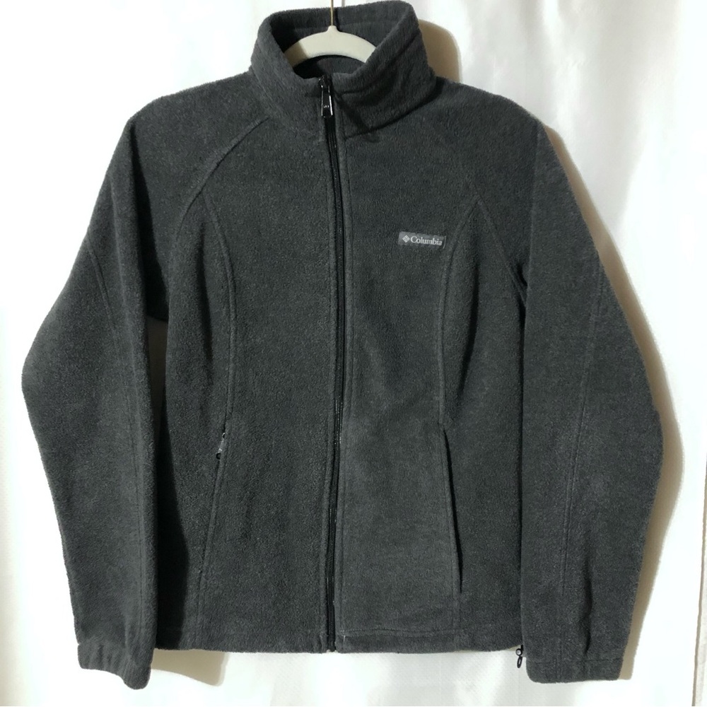 Columbia Women’s Gray Fleece Jacket Size Medium
